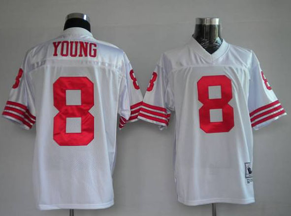 Men's San Francisco 49ers ACTIVE PLAYER Custom White Stitched Jersey